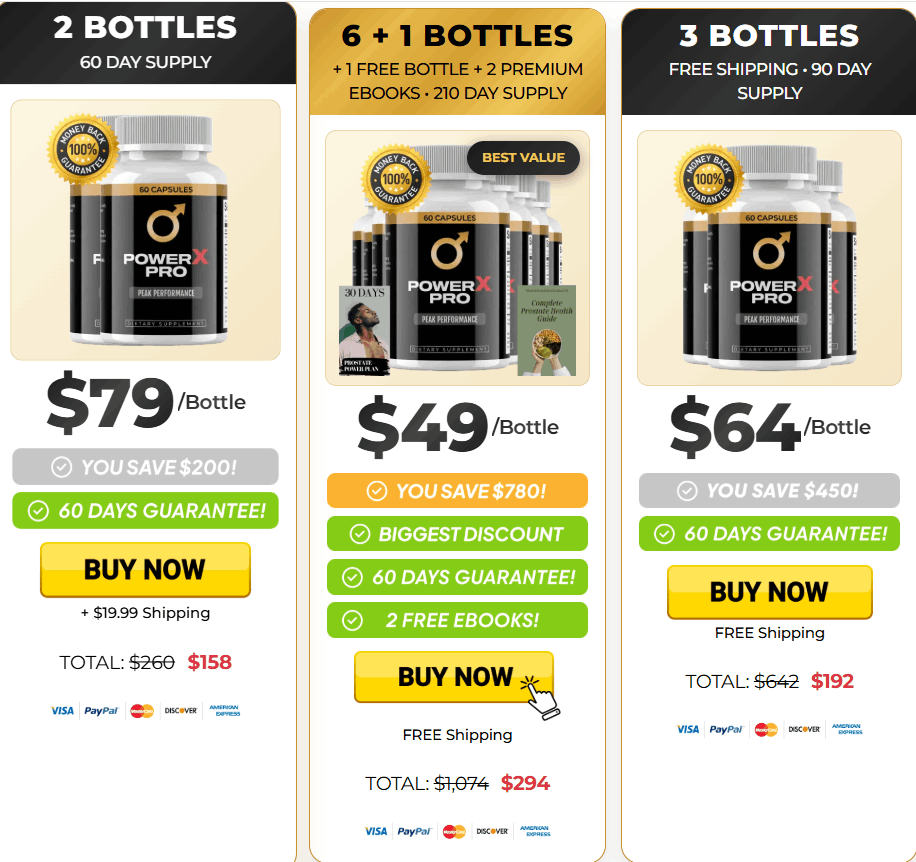 PowerX Pro-Order Page